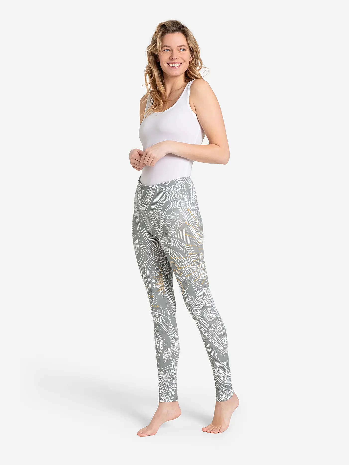 THE SPIRIT OF OM | Damen Yogatank Bambus | 
